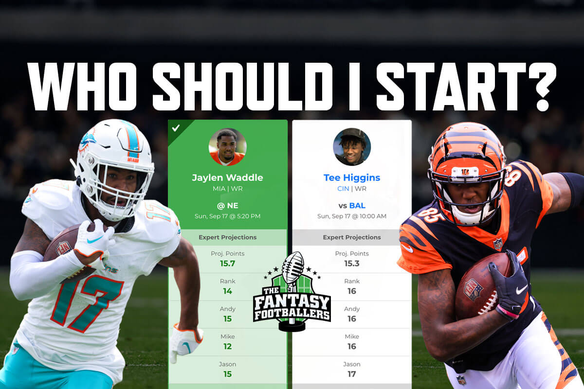 Who Should I Start? Smart Fantasy Football Lineup Tips